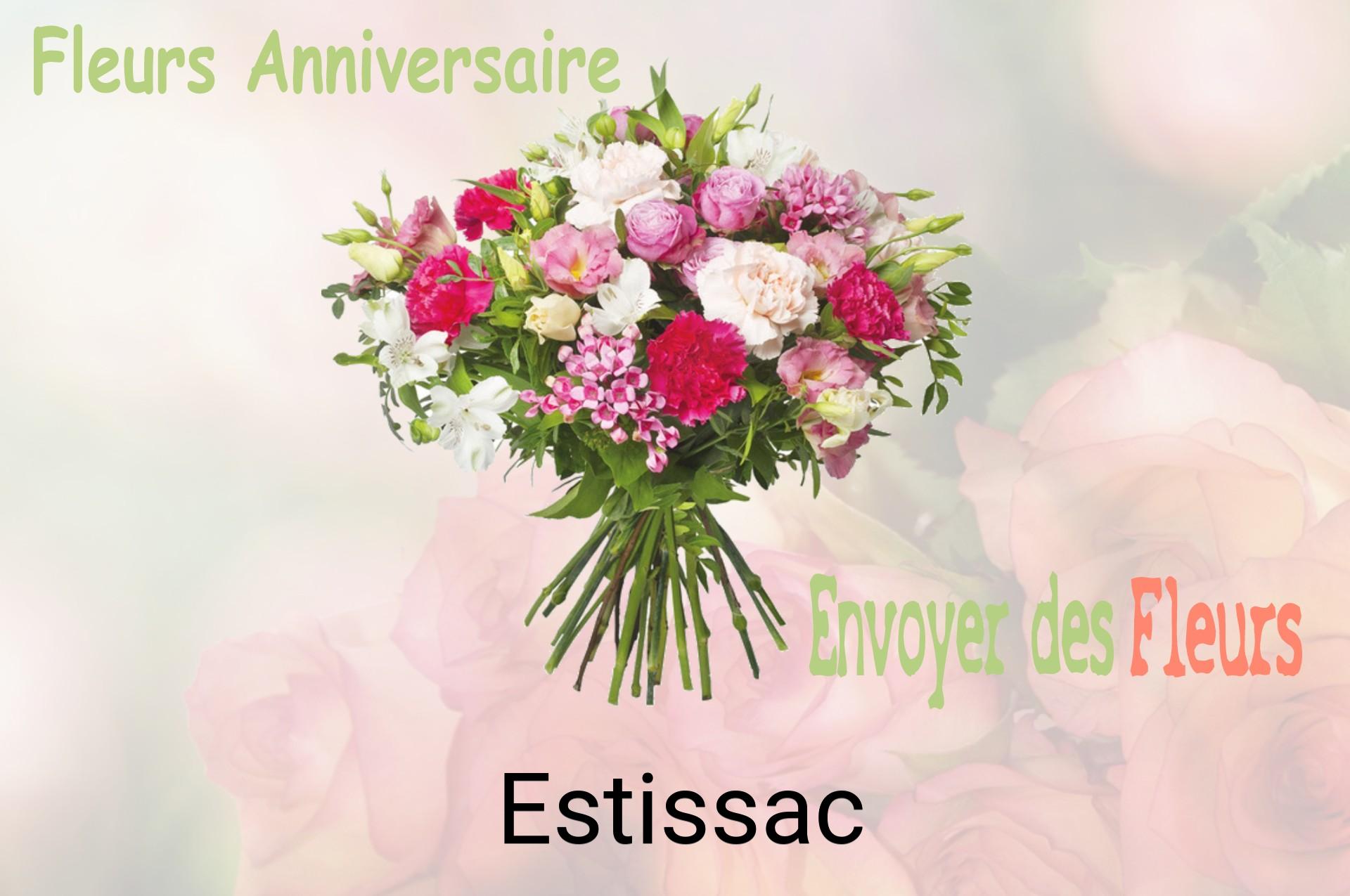 Bouquet de fleurs d’anniversaire livré à Estissac